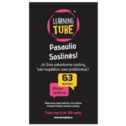 Stalo žaidimas Pasaulio sostinės 2+ žaidėjų
