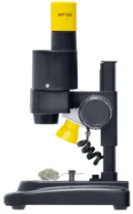 Stereo binokuliarinis mikroskopas 20x su LED apšvietimu