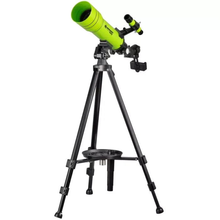 Refraktorinis teleskopas Junior 70/400 su žalia kuprine