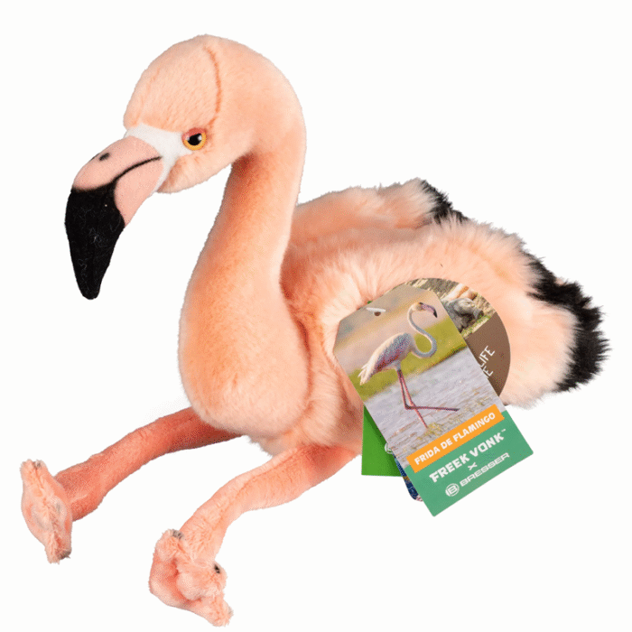 Pliušinis žaislas Flamingas Frida iš Freek 35cm Vonk kolekcijos