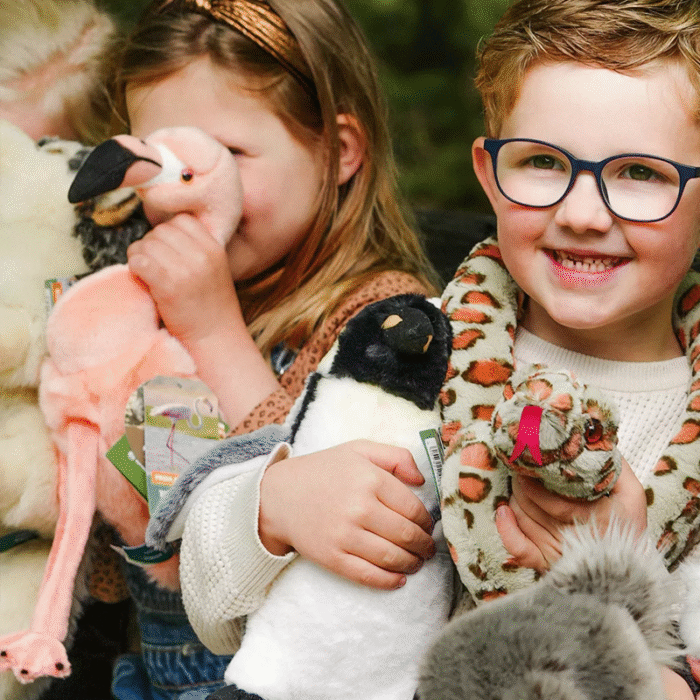 Pliušinis žaislas Flamingas Frida iš Freek 35cm Vonk kolekcijos