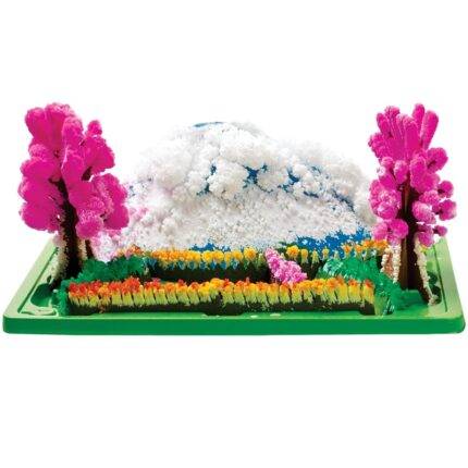 Eksperimentų rinkinys: kristalų auginimas - Kristalų sodas 24cm