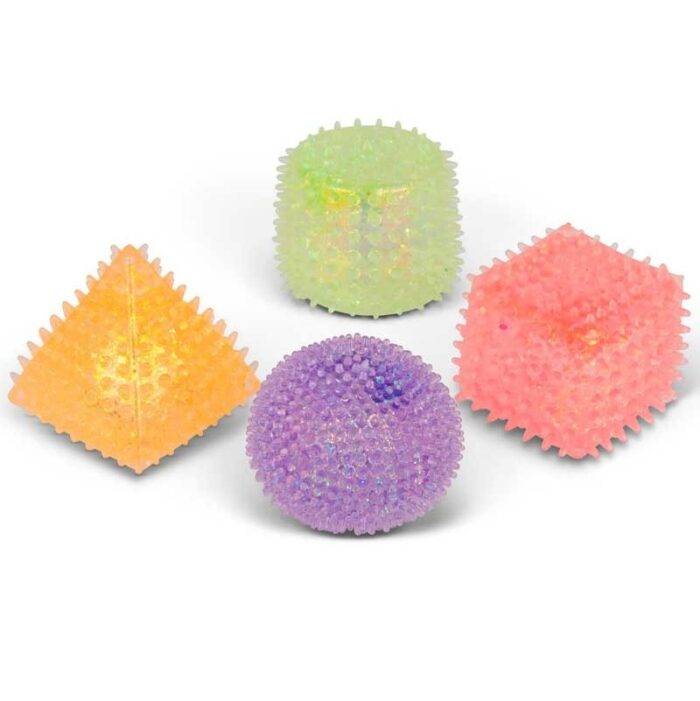 Sensorinės cukraus geometrinės figūros 5,5cm