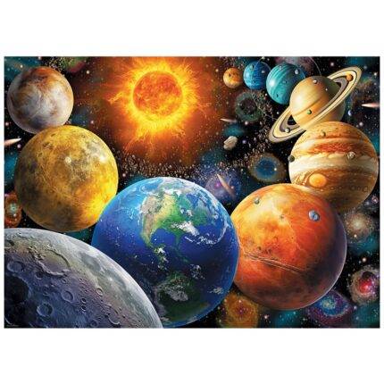 Dėlionė Planetų sistema 500XL