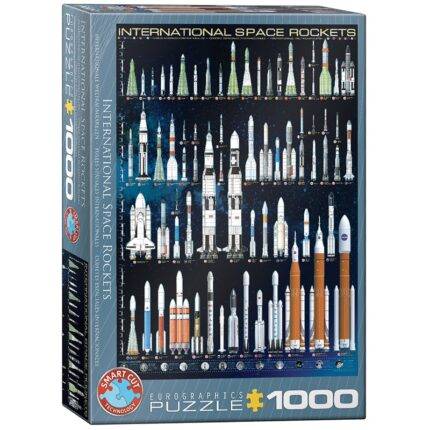 Dėlionė Tarptautinės kosminės raketos 1000