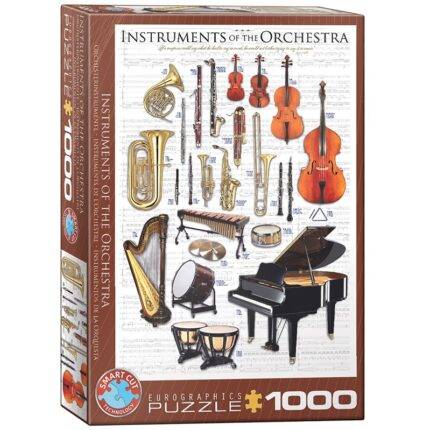 Dėlionė Orkestro instrumentai 1000
