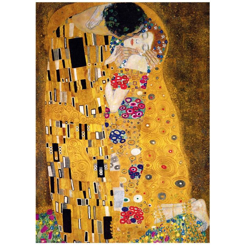 Dėlionė Bučinys. Gustav Klimt 1000