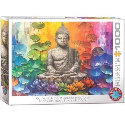 Dėlionė Spalvinga Buda (Buddha) 1000