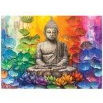 Dėlionė Spalvinga Buda (Buddha) 1000