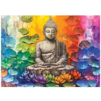 Dėlionė Spalvinga Buda (Buddha) 1000