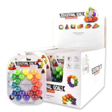 Galvosūkis – žaislas Sujungti kamuoliukai Fidget 2cm