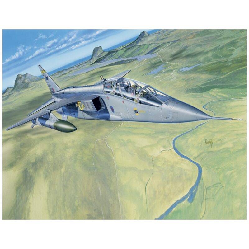 Klijuojamas plastikinis modeliukas Jaguar T.2 1/72