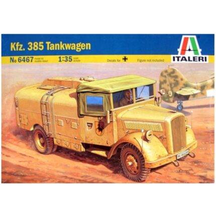 Klijuojamas plastikinis modeliukas German Kfz.385 Tankwagen (African Camouflage) 1/35