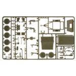 Klijuojamas plastikinis modeliukas Willys MB Jeep with Trailer ITALERI 314 1/35