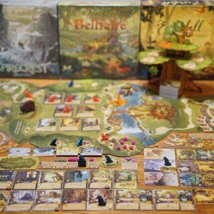 Stalo žaidimo papildymas Everdell: Bellfaire 5-6 žaidėjams