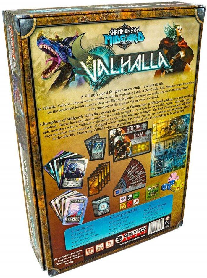 Stalo žaidimo papildymas Midgard Valhalla 2-4 žaidėjai