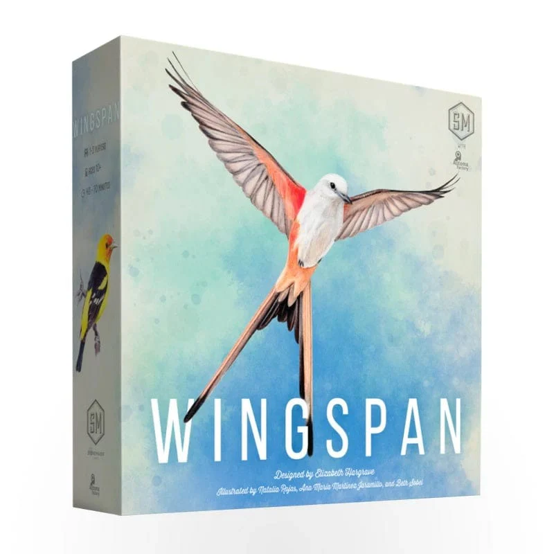 Stalo žaidimas Wingspan. 2 leidimas 1-5 žaidėjai