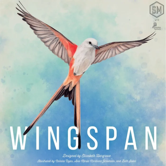 Stalo žaidimas Wingspan. 2 leidimas 1-5 žaidėjai