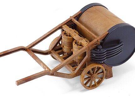 Konstruktorius Mechaninis būgnas. Leonardo da Vinci 22,5cm