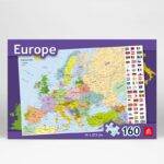 Dėlionė Europos politinis žemėlapis anglų kalba 160