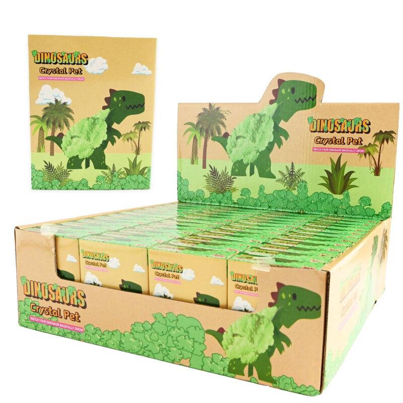 Kristalų auginimas Dinozauras Mini 8cm