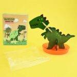 Kristalų auginimas Dinozauras Mini 8cm