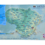 Reljefinis atvirukas LIETUVA