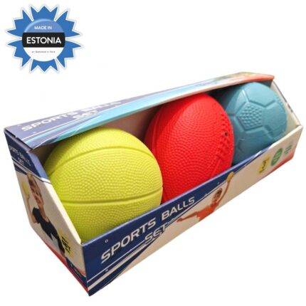 Mini kamuoliukai Sportas 3vnt.