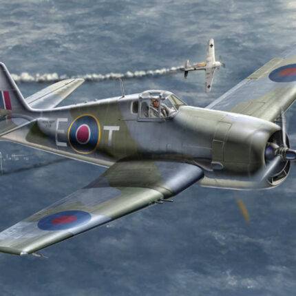 Klijuojamas modelis Hellcat 1305 F6F-3/5 Hellcat. Italeri