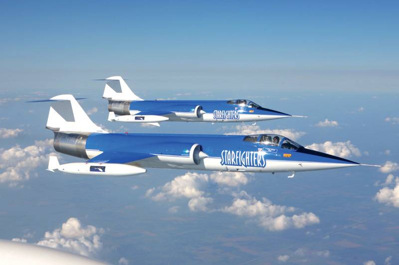 Klijuojamas modelis Starfighters
