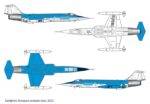Klijuojamas modelis Starfighters