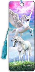 3D skirtukas Pegasas ir vienaragis