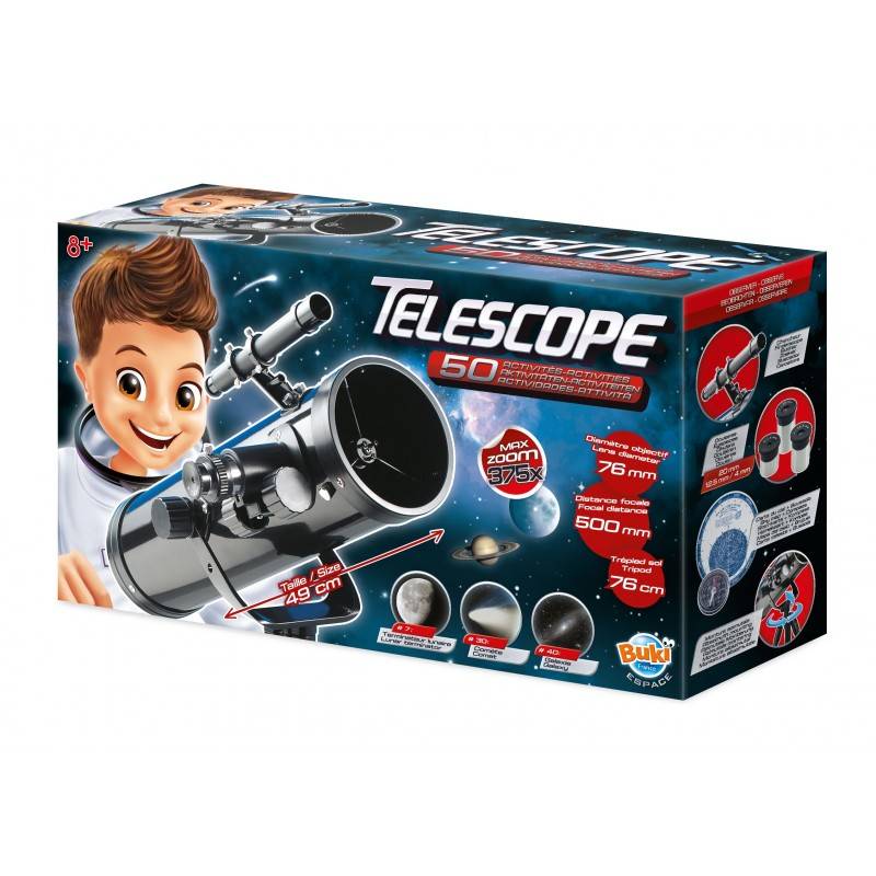3700802101598 1 Teleskopas vaikams su 50 veiklų