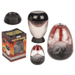 Išsiveržiantis ugnikalnis, dekoratyvinis žaislas