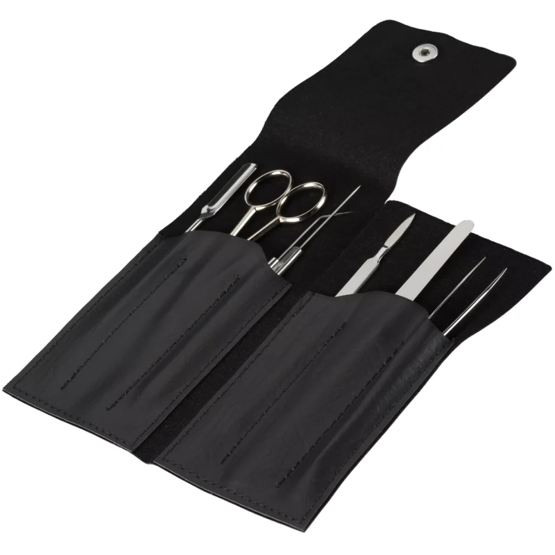 Įrankų rinkinys mikroskopui