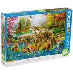 Dėlionė Vilko ežero fantazija 500XL