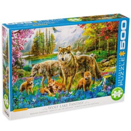 Dėlionė Vilko ežero fantazija 500XL