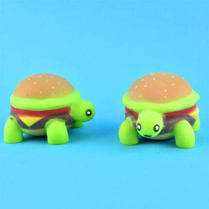 Vėžliukas burgeris squishy ypatingai minkštas 10cm