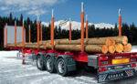 Klijuojamas plastikinis modelis Timber Trailer ITALERI 1/24