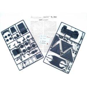 Klijuojamas plastikinis modelis Volkswagen Typ 82 Kübelwagen ITALERI 1/35