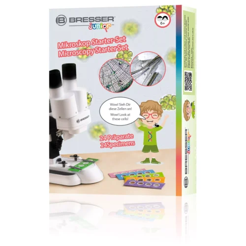 Pradinis rinkinys mikroskopo mėginėlių 24