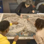 Dėlionė Antikinis Pasaulio žemėlapis 5000 detalių