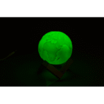 Žemės formos lempa keičianti spalvą 10 cm