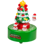 Kalėdinė muzikinė dėžutė Eglutė 17cm