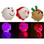 Šviečiantis Squeez kamuoliukas 6cm