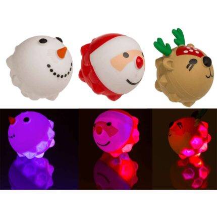 Šviečiantis Squeez kamuoliukas 6cm