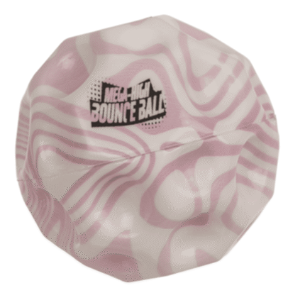 Stipriai atšokantis kamuolys šviečiantis tamsoje