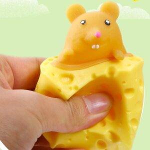 Antistresinis žaislas Pelė sūryje