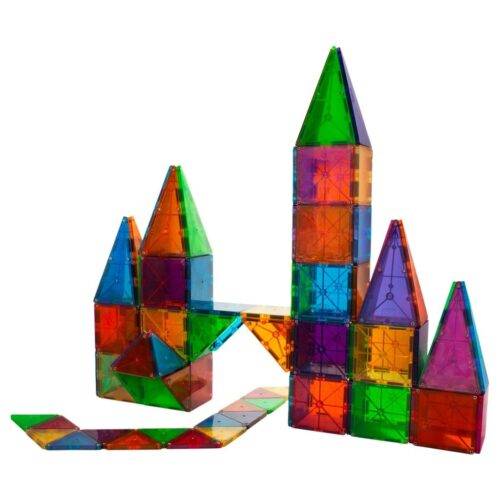 Magnetinis konstruktorius 3D Magnetic tiles 38 detalės