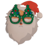 Linksmi kalėdiniai akiniai 7